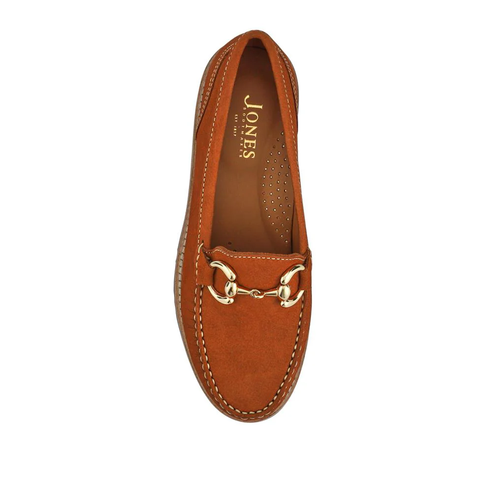 Orlana Leather Slip-On Moccasins - ORLANA / 327 593 - Tan - Image 4