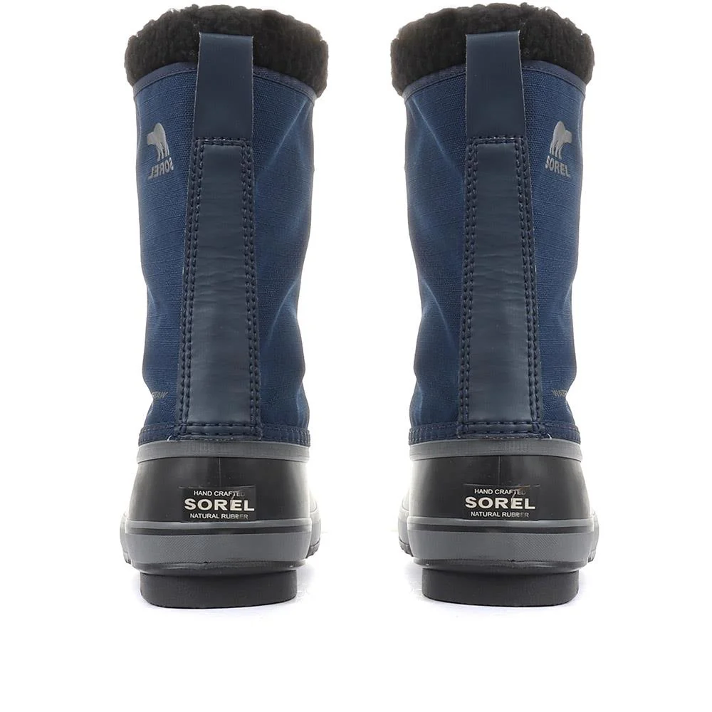 Pac Nylon Waterproof Boots - COLUM34508 / 320 421 - Navy - Image 3