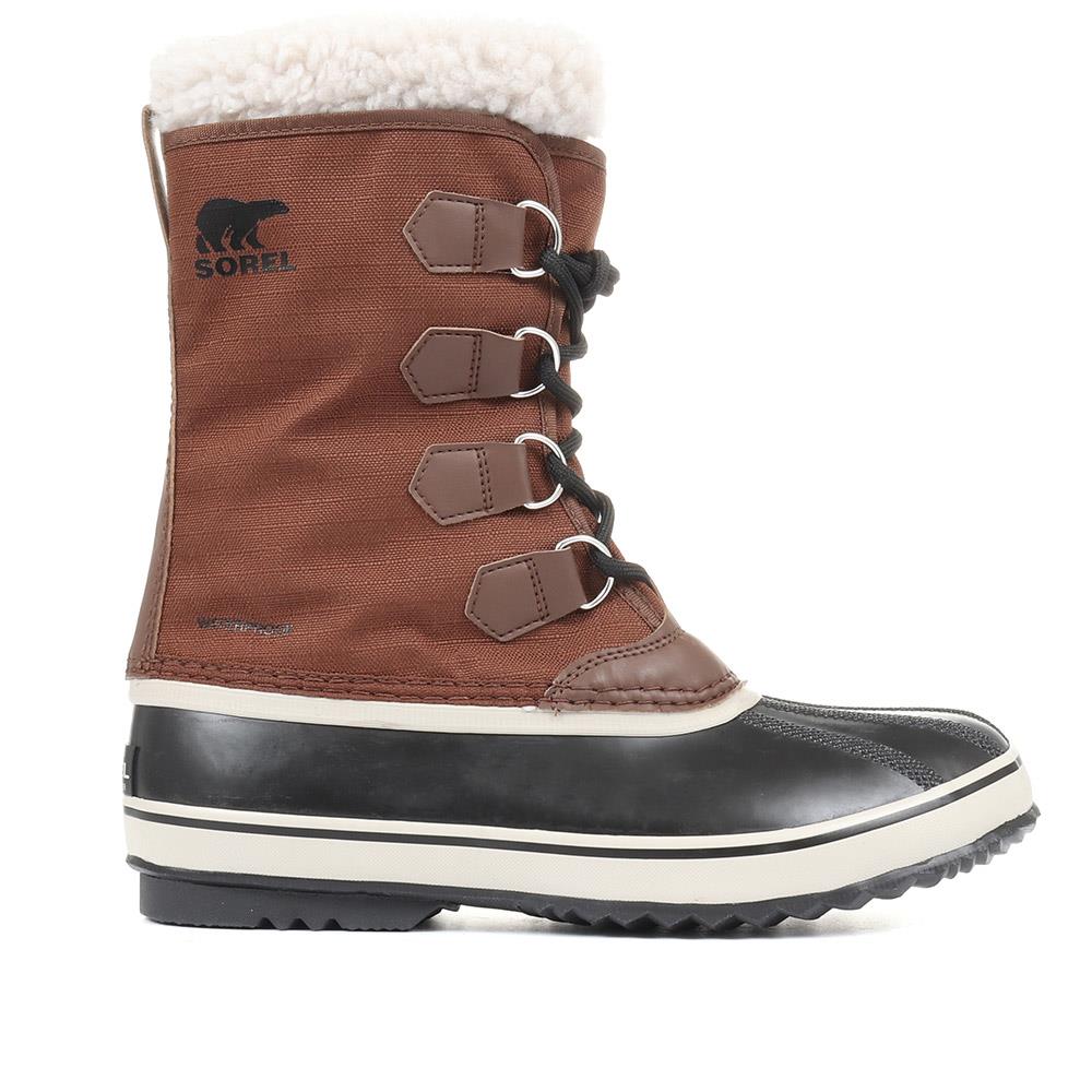Pac Nylon Waterproof Boots - COLUM34508 / 320 421 - Tobacco - Image 2