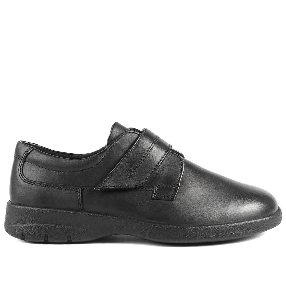 Padders Adjustable Fit Monk Shoes - GOOD42501 / 328 848 - Black - Image 2