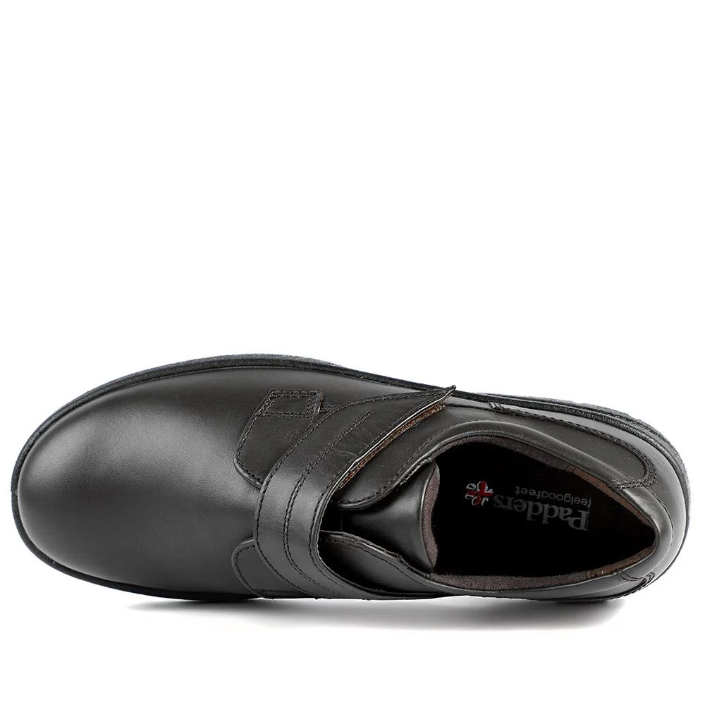 Padders Adjustable Fit Monk Shoes - GOOD42501 / 328 848 - Brown - Image 4