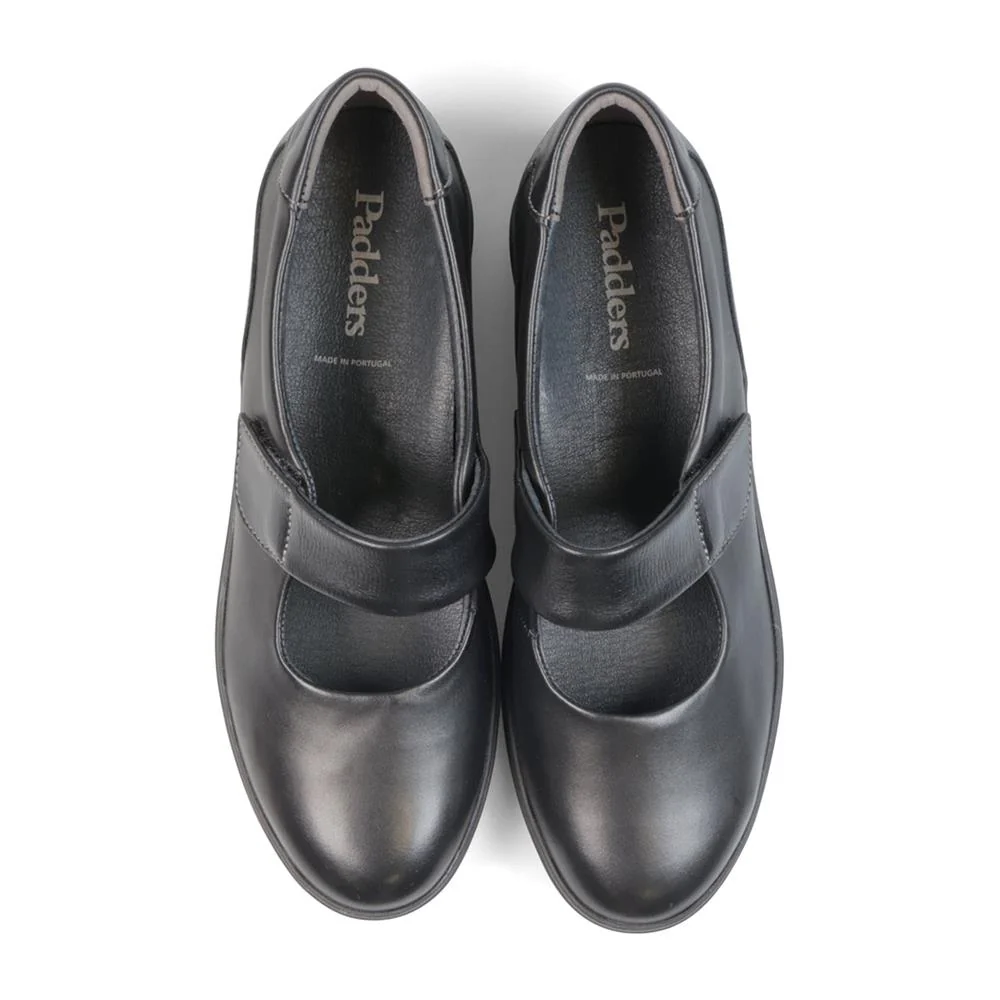 Padders Ladies Comfort 2E Fit - BAWTRY - Bawtry / null - Black Leather - Image 3