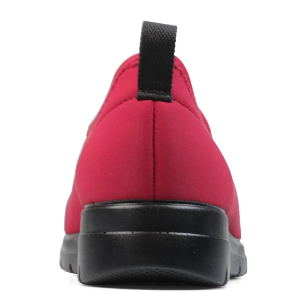 Padders Ladies Comfort 2E Fit - DRIFT - Drift / null - Burgundy Fabric - Image 2