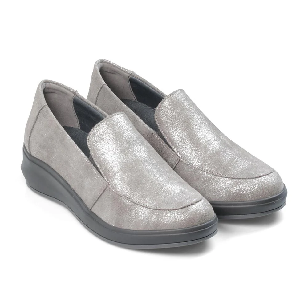 Padders Ladies Comfort 2E Fit - LEWES - Lewes / null - Grey Metallic