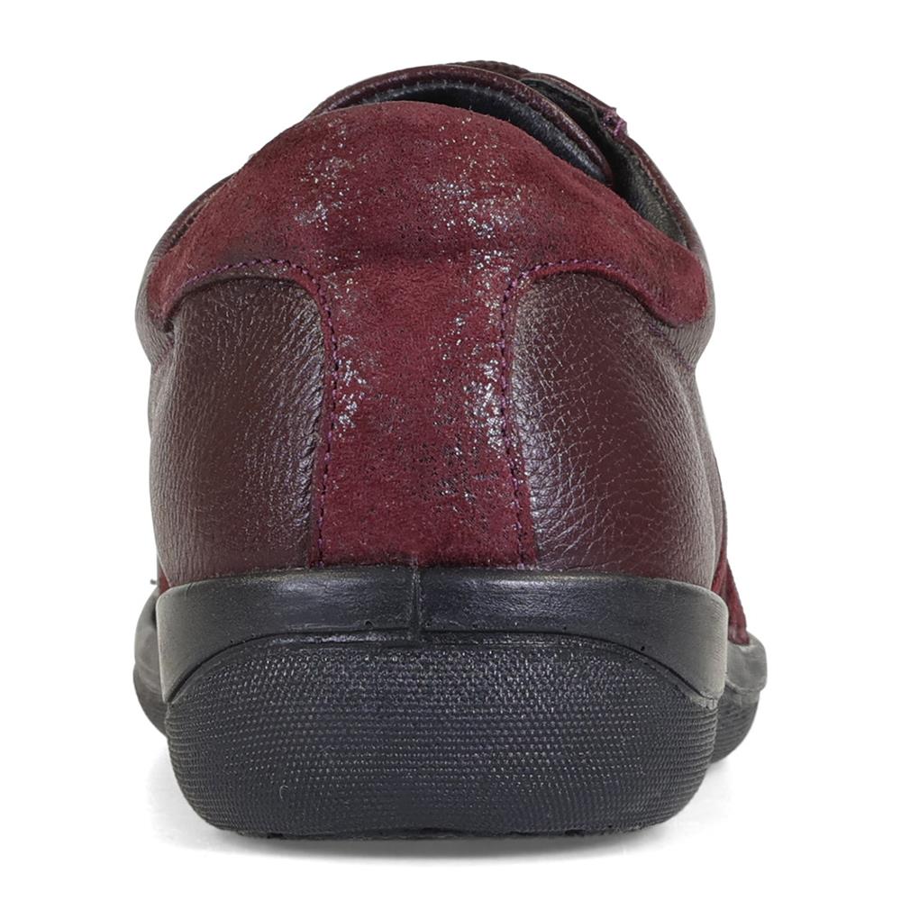 Padders Ladies Comfort E Fit - METEOR - Meteor / null - Plum - Image 3