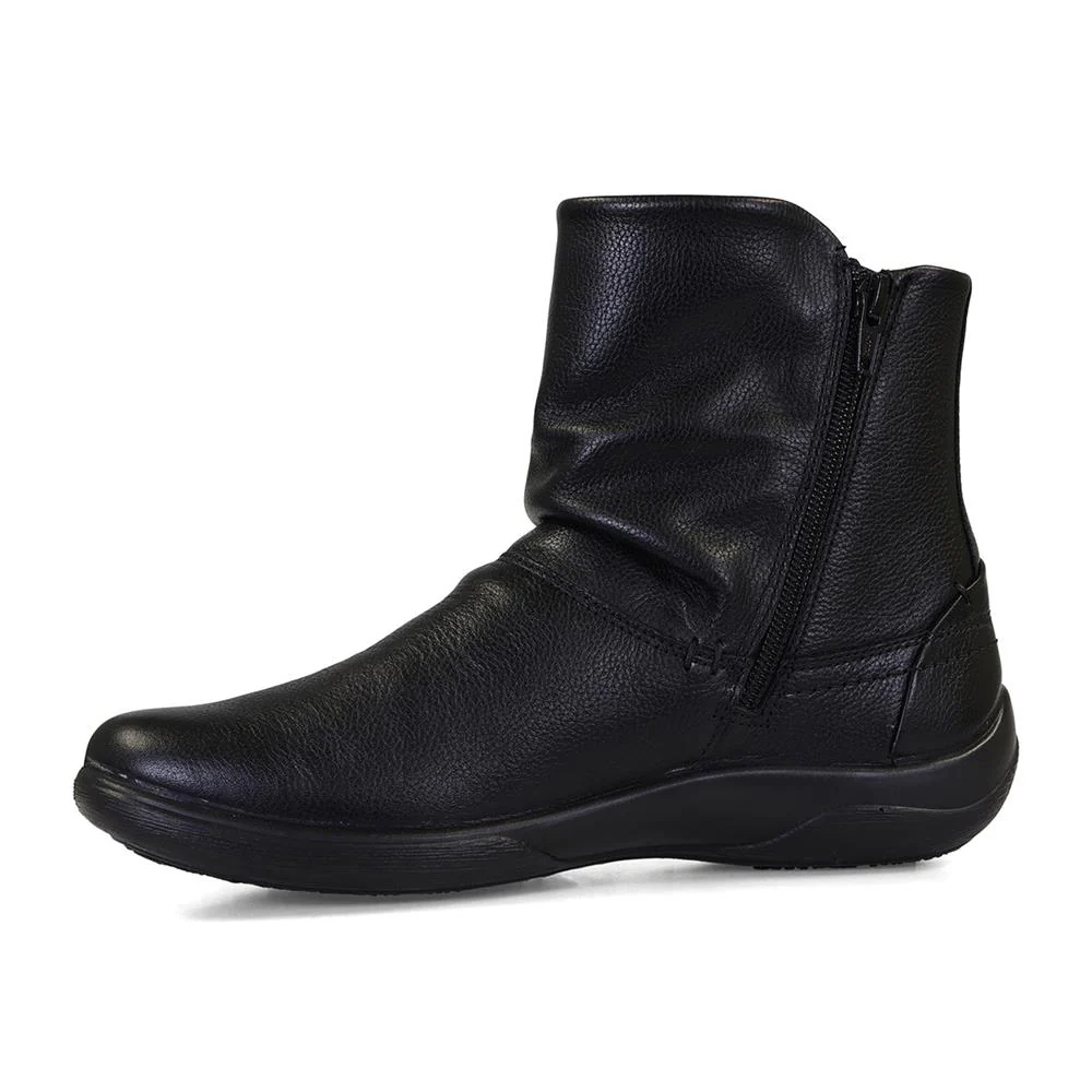 Padders Ladies Dual Fit Comfort 2E/3E - BEAU - Beau / null - Black Leather - Image 4