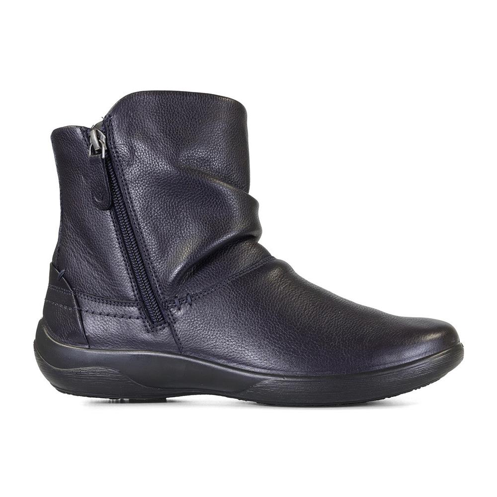Padders Ladies Dual Fit Comfort 2E/3E - BEAU - Beau / null - Navy Leather - Image 2