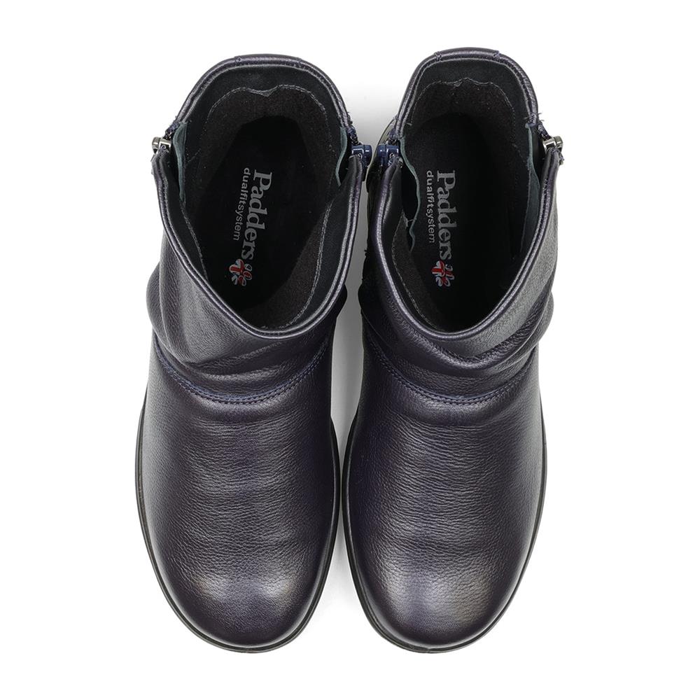 Padders Ladies Dual Fit Comfort 2E/3E - BEAU - Beau / null - Navy Leather - Image 5