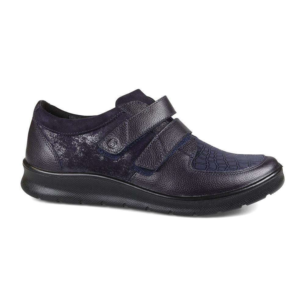 Padders Ladies Dual Fit Comfort 2E/3E - LILY - Lily / null - Navy Combi - Image 2