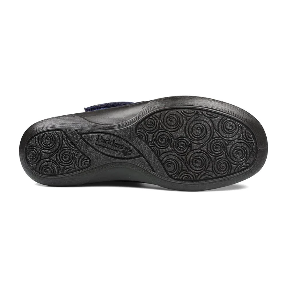 Padders Ladies Dual Fit Comfort 2E/3E - VIOLA - Viola / null - Midnight Leather - Image 3