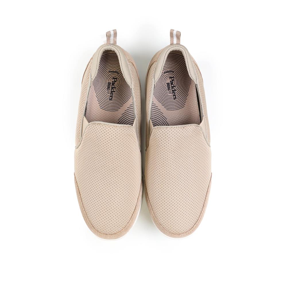 Padders+ Ladies Dual Fit Comfort 3E/4E - ETHEL - Ethel / null - Taupe Combi - Image 6