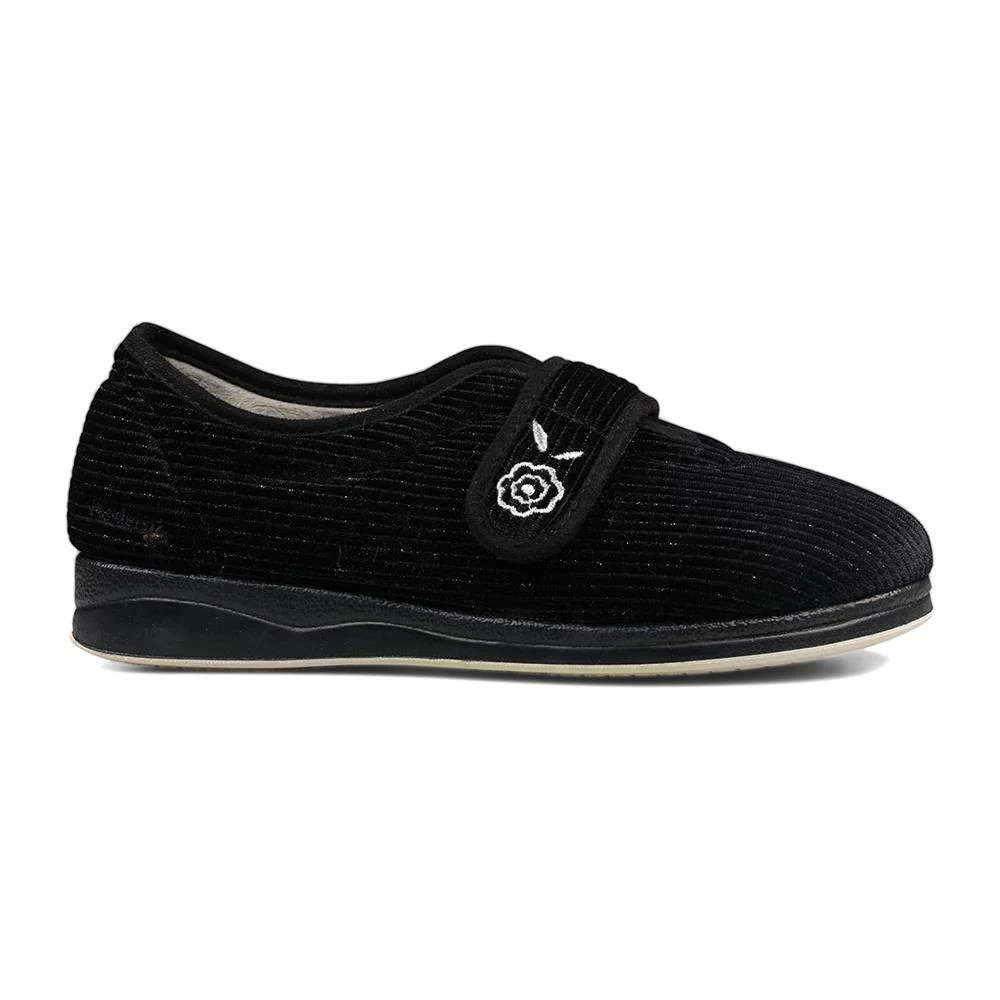 Padders Ladies Slippers 2E Fit Vulcanised - CAMILLA - Image 6