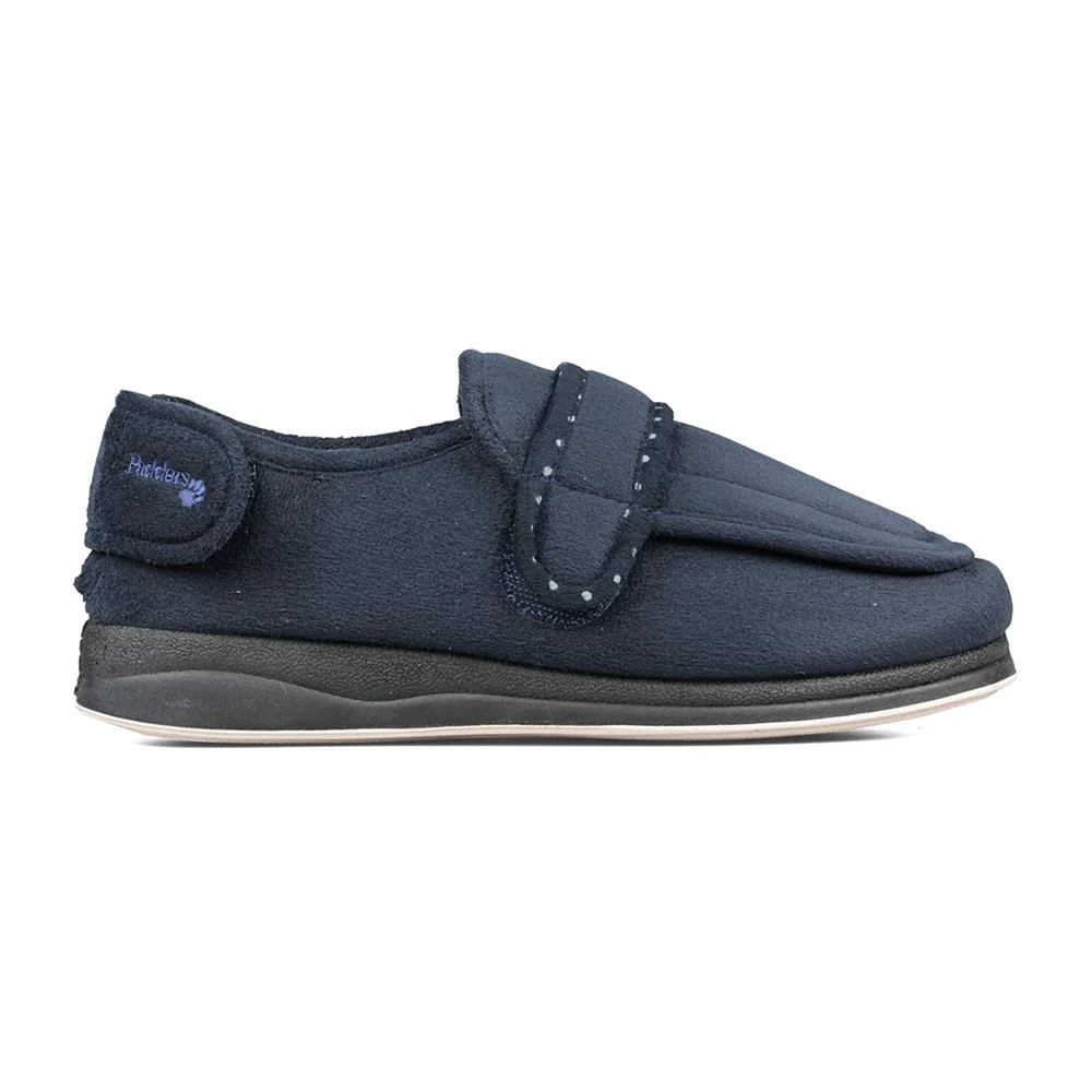 Padders + Ladies Slippers 2E Fit Vulcanised - ENFOLD - Enfold / null - Navy - Image 2