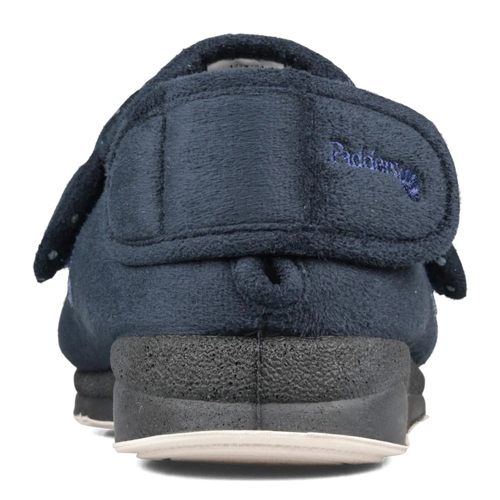 Padders + Ladies Slippers 2E Fit Vulcanised - ENFOLD - Enfold / null - Navy - Image 4