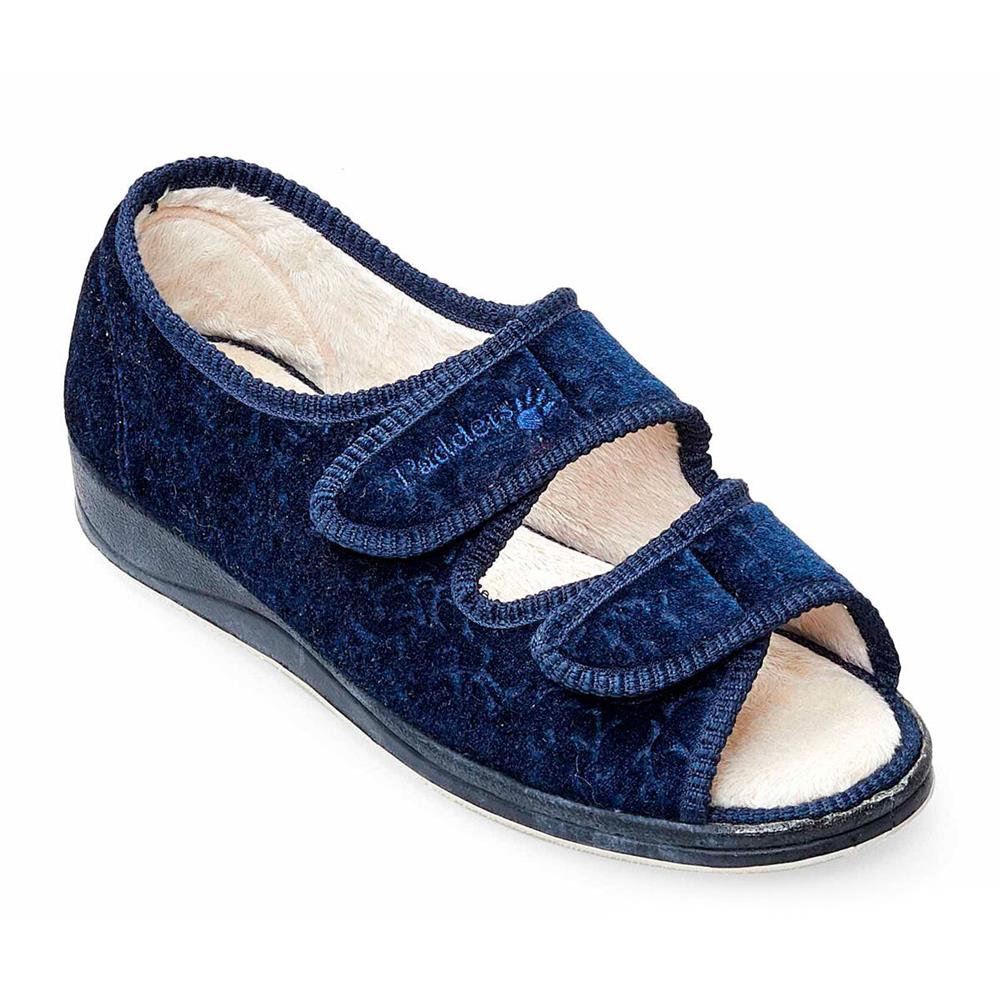 Padders + Ladies Slippers 2E Fit Vulcanised - LYDIA - Image 2