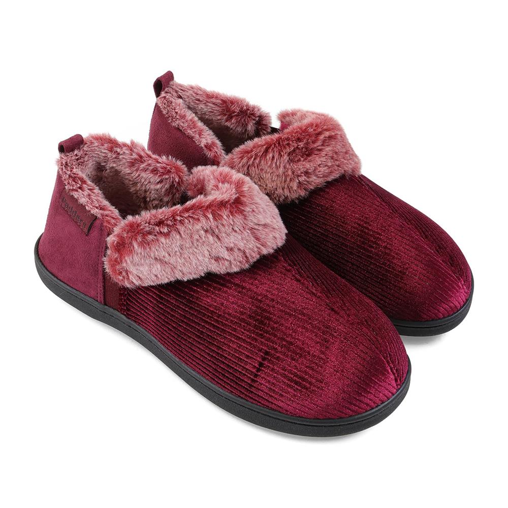 Padders Ladies Slippers 2E Side Stitched Washable - DORA - Image 2
