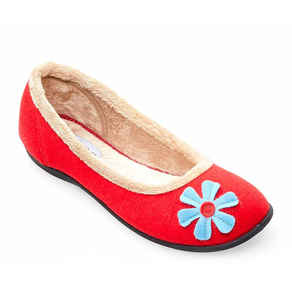 Padders Ladies Slippers - HAPPY