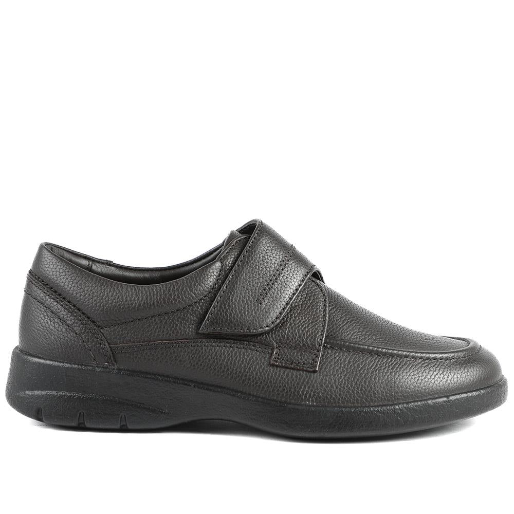 Padders Leather Adjustable Fastening Monk Shoes - GOOD42502 / 328 849 - Brown - Image 2
