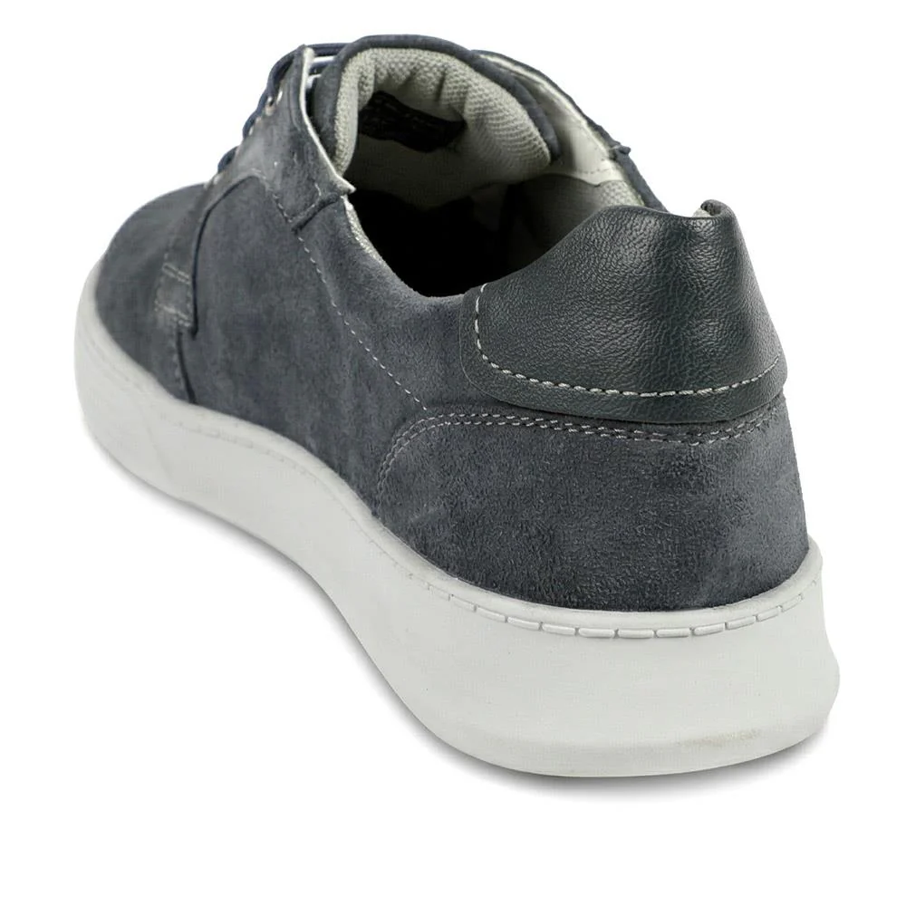 Padders Leather Lace Up Casual Shoes - PADPARK43503 / 328 923 - Navy - Image 3