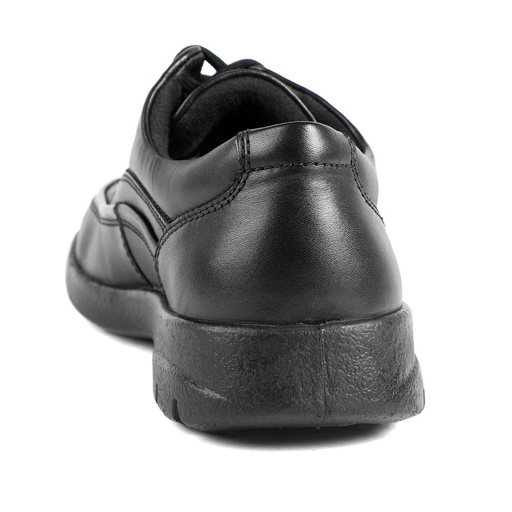 Padders Leather Lace Up Shoes - GOOD42500 / 328 847 - Black - Image 3