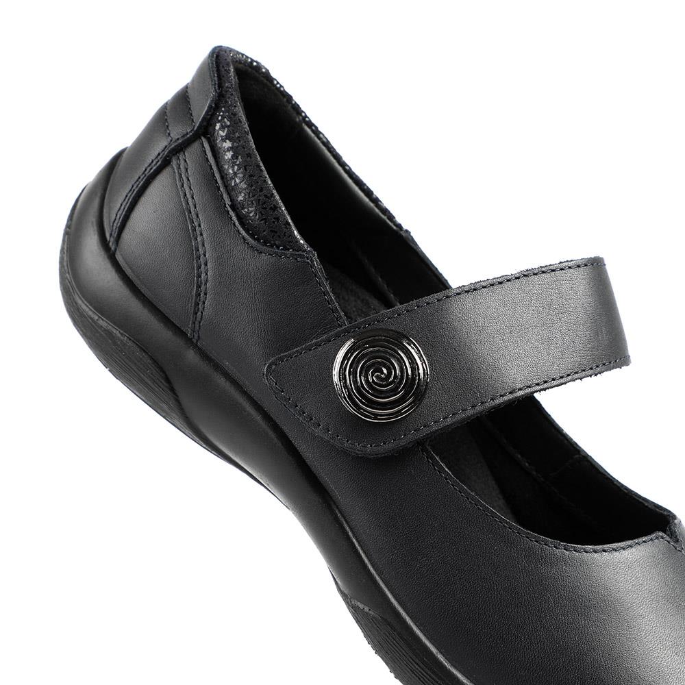 Padders Leather Touch Fastening Mary Janes - GOOD42504 / 328 851 - Navy - Image 5