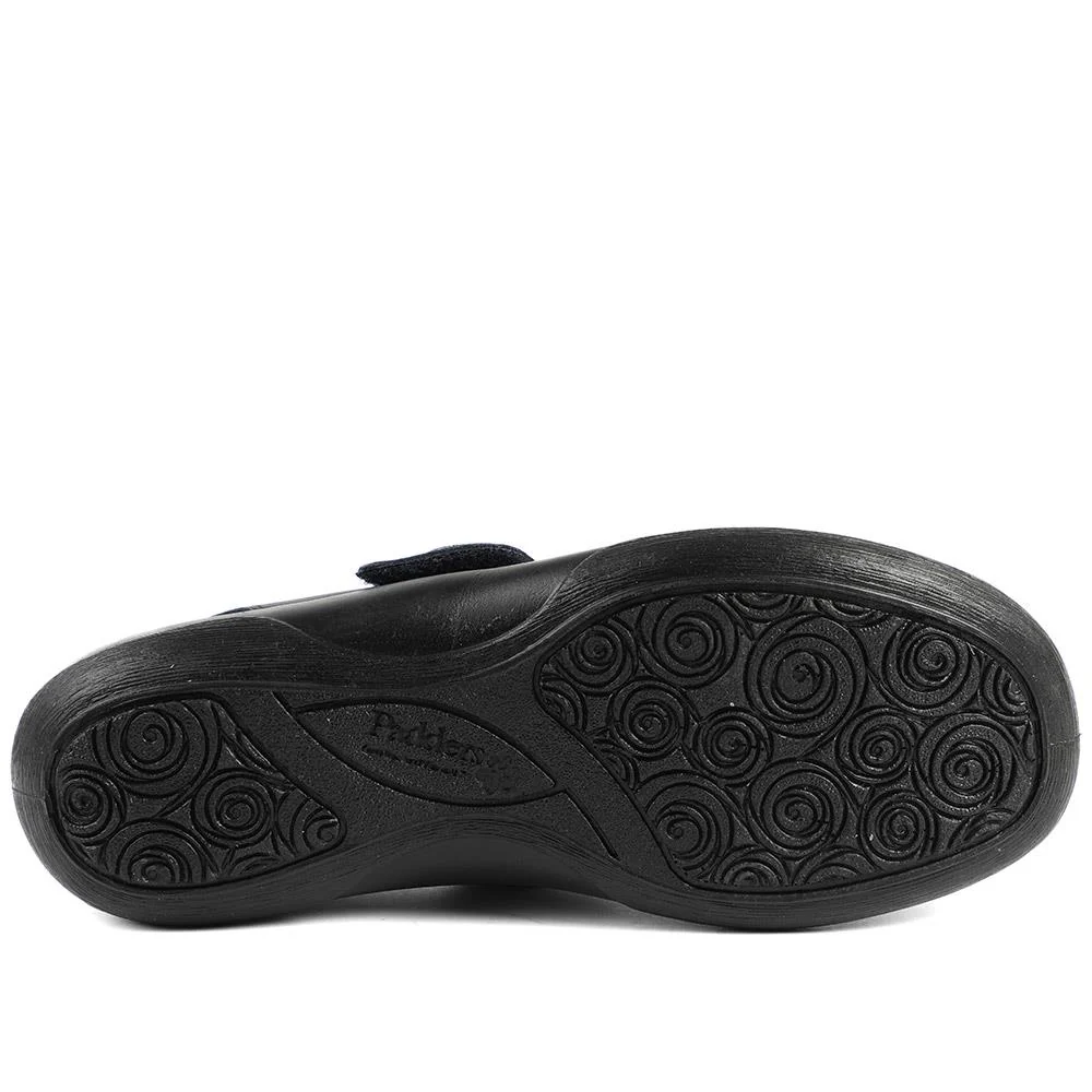 Padders Leather Touch Fastening Mary Janes - GOOD42504 / 328 851 - Navy - Image 6