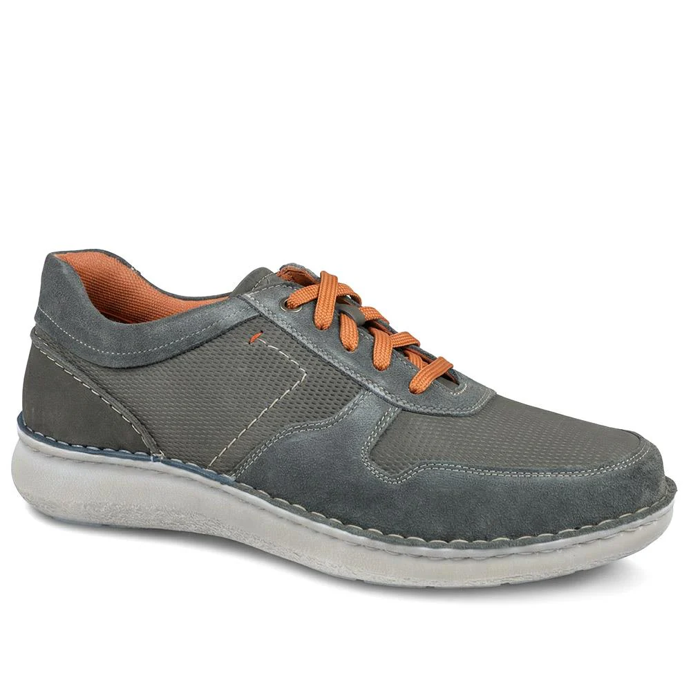Padders Leather Wide Fit Lace Up Shoes - PADPARK43512 / 328 902 - Image 2