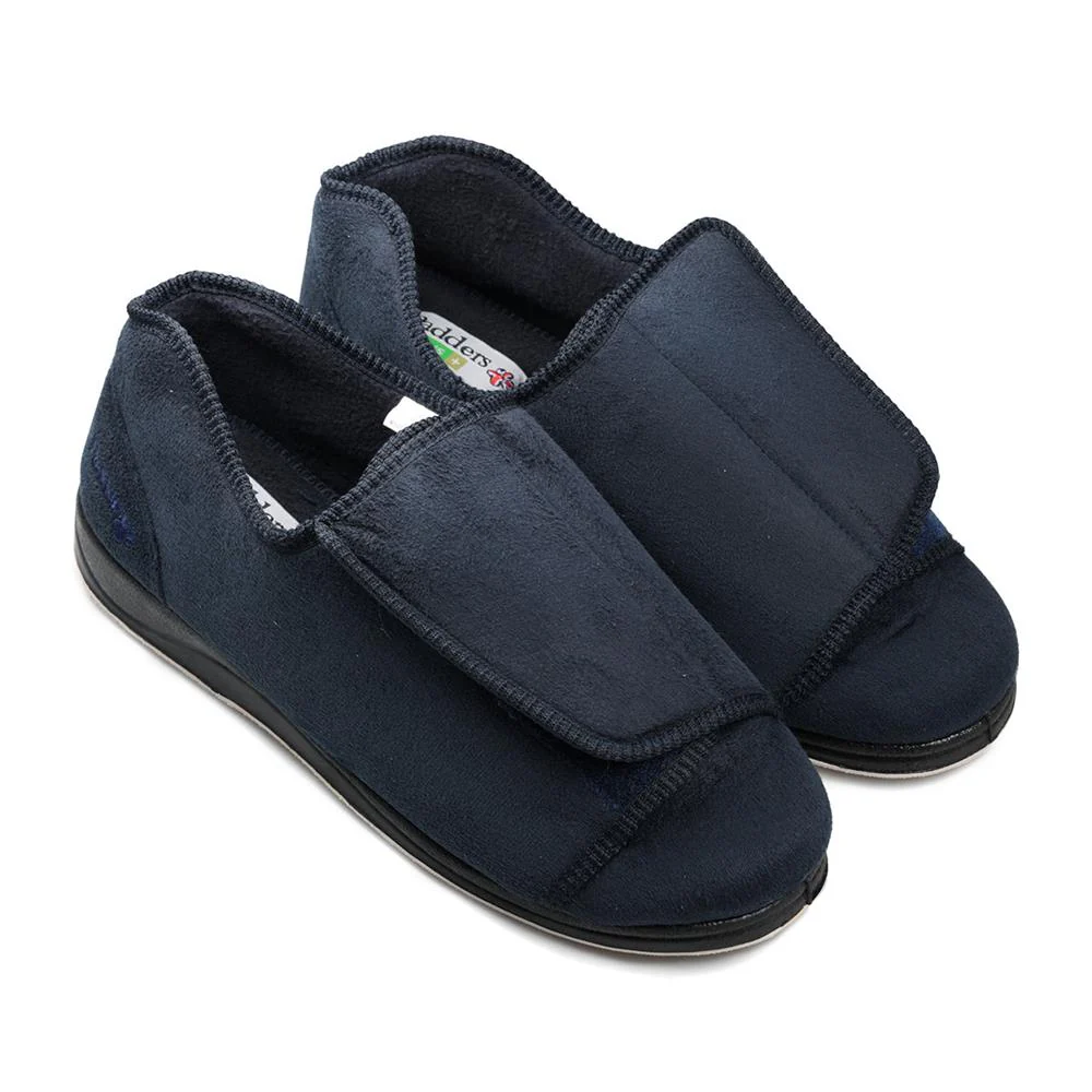 Padders+ Mens Slippers Dual Fit H/K - PETER - Peter / null - Navy