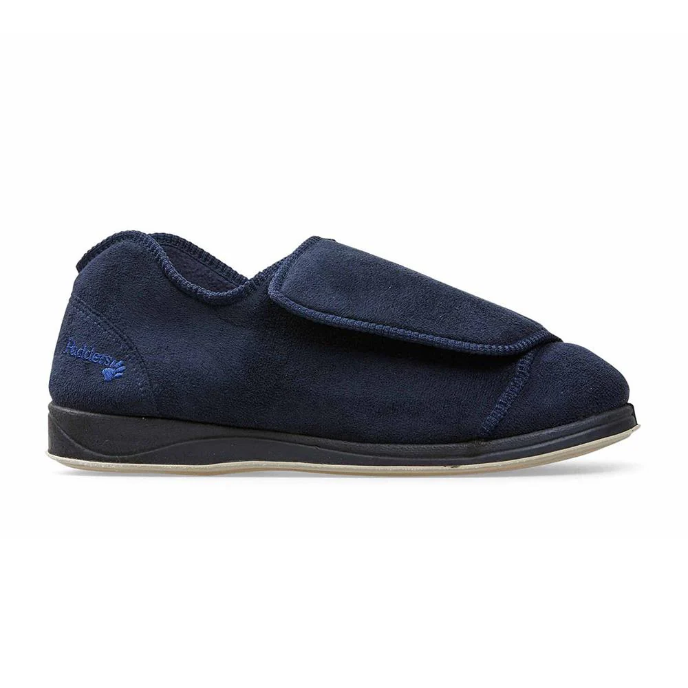 Padders+ Mens Slippers Dual Fit H/K - PETER - Peter / null - Navy - Image 2