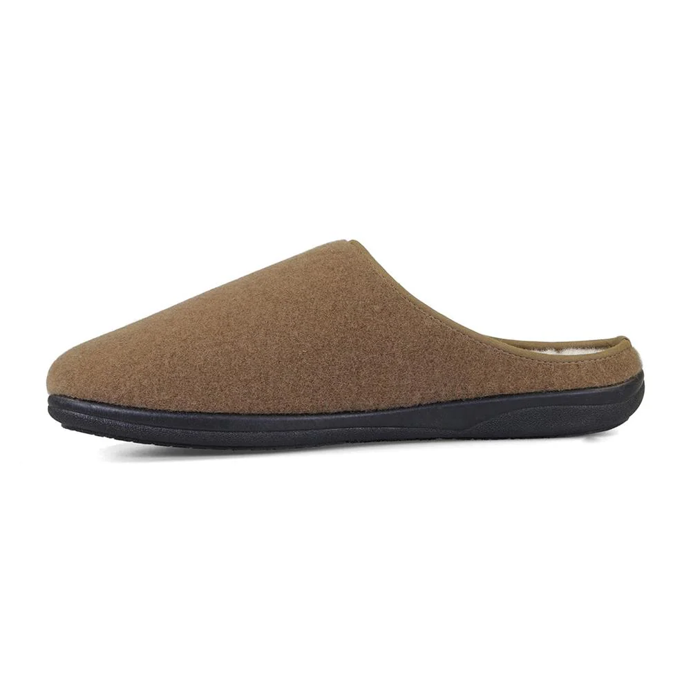 Padders Mens Slippers G Fit - FELIX - Felix / null - Camel Felt - Image 2