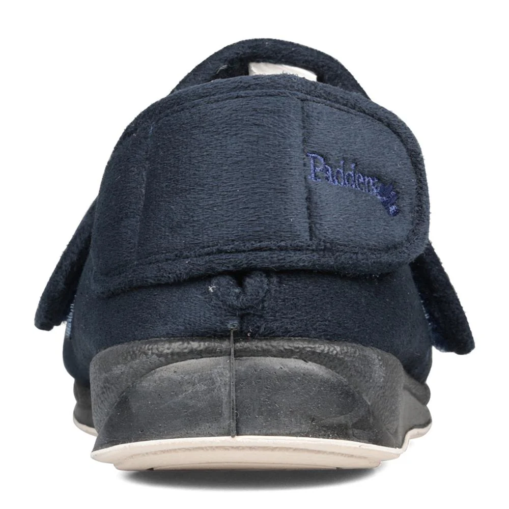 Padders+ Mens Slippers G Fit Vulcanised - WRAP - Wrap / null - Navy - Image 4