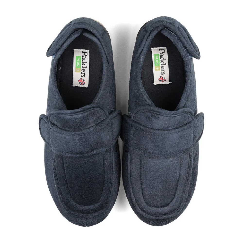 Padders+ Mens Slippers G Fit Vulcanised - WRAP - Wrap / null - Navy - Image 5
