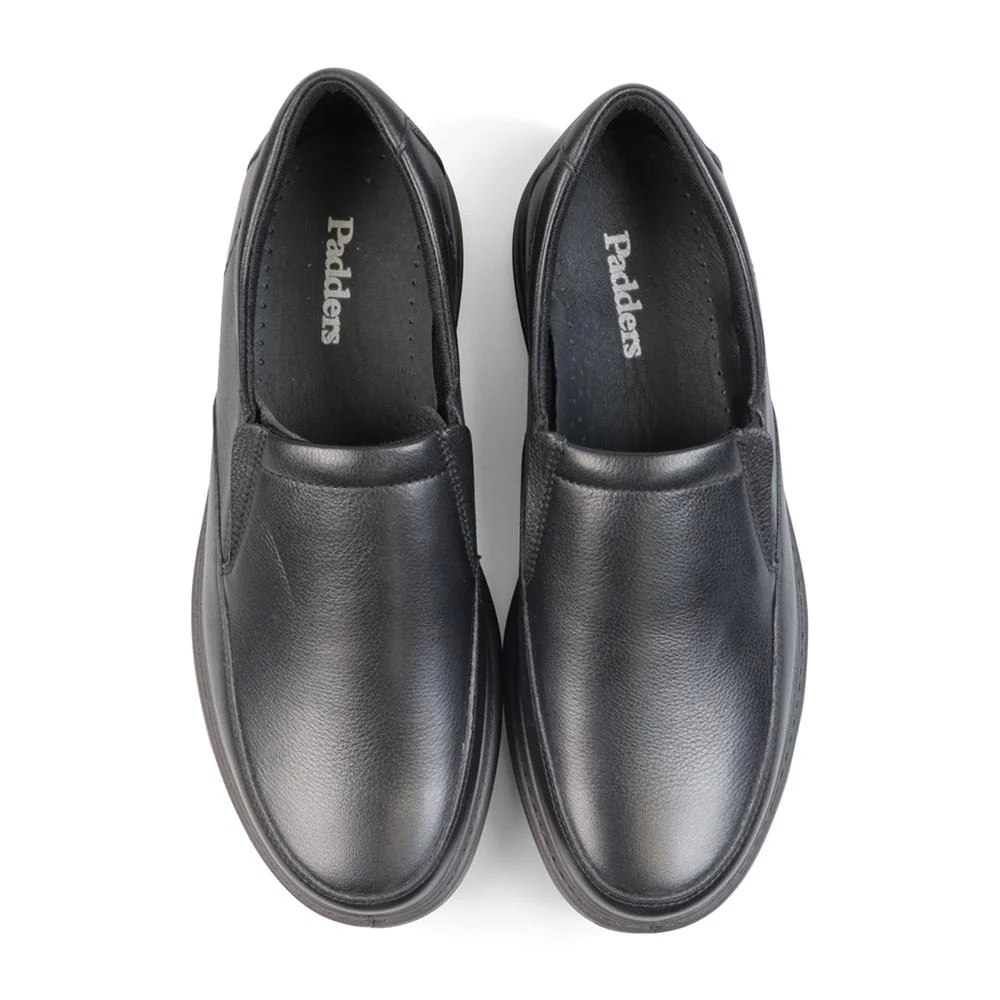 Padders Mens Waterproof G Fit - KENTON - Kenton / null - Black Leather - Image 2