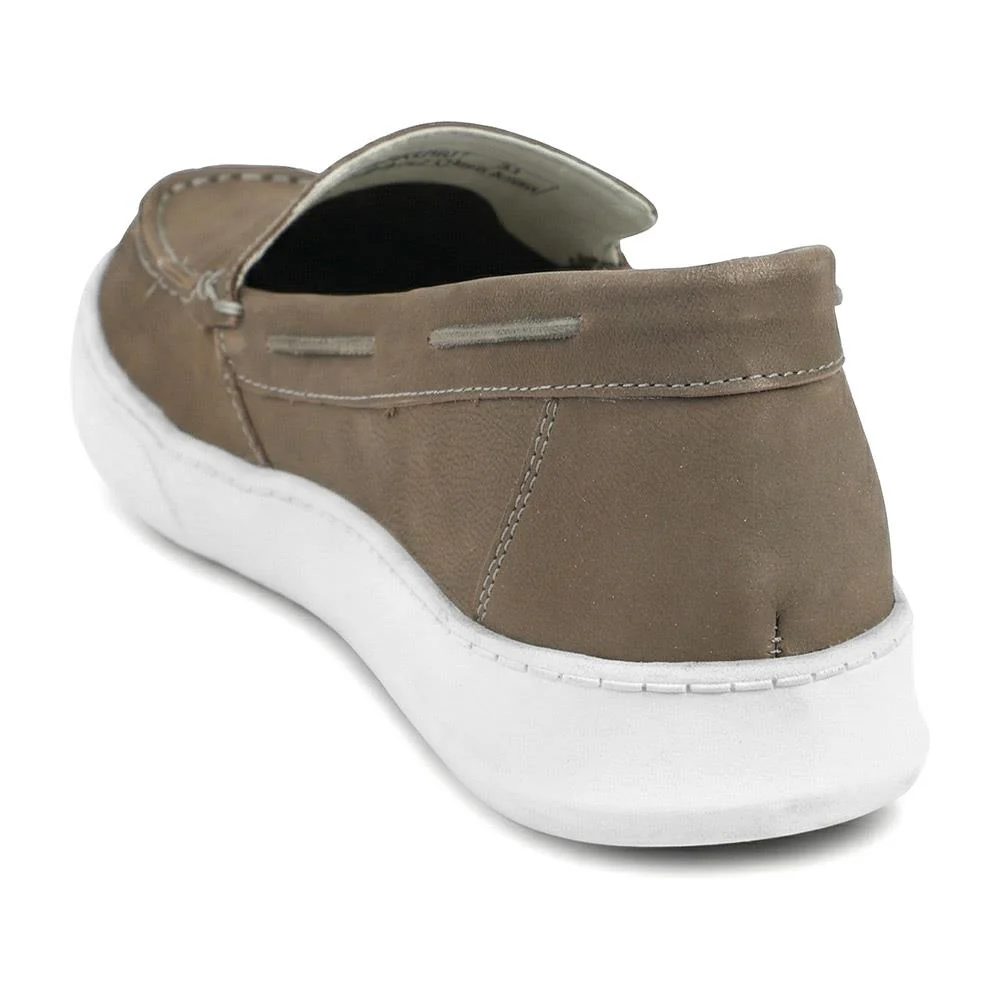Padders Wide Fit Leather Slip On Shoes - PADPARK43502 / 328 899 - Brown - Image 3