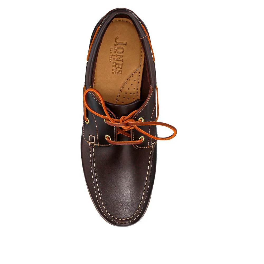 Parsons Leather Boat Shoes - PARSONS / 320 153 - Brown - Image 8