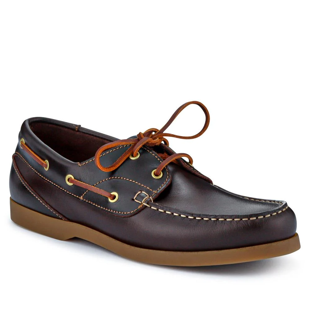Parsons Leather Boat Shoes - PARSONS / 320 153