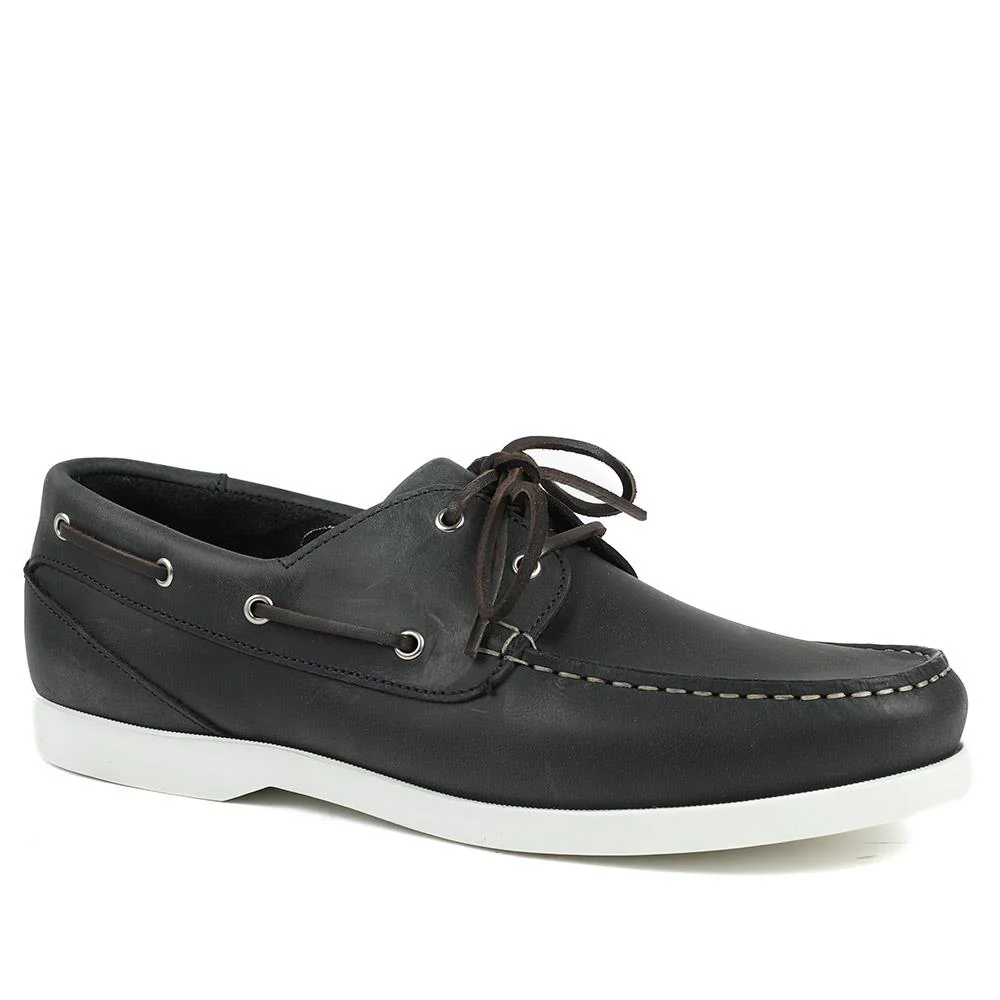 Parsons Leather Boat Shoes - PARSONS / 320 153 - Image 2