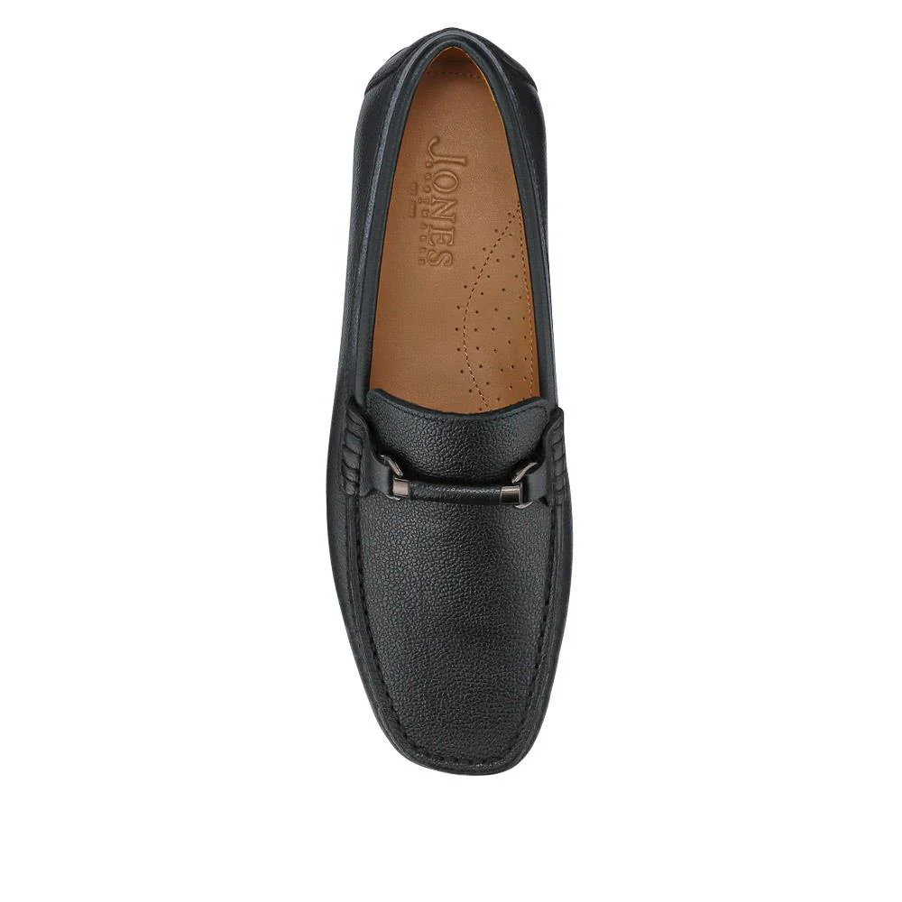 Pascual Leather Moccasins - PASCUAL / 326 785 - Black Grain - Image 4