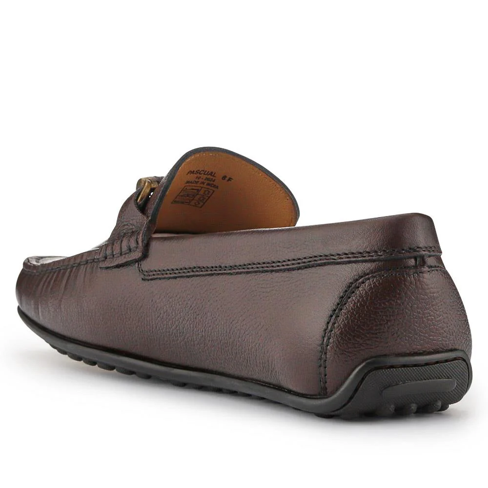 Pascual Leather Moccasins - PASCUAL / 326 785 - Brown - Image 3