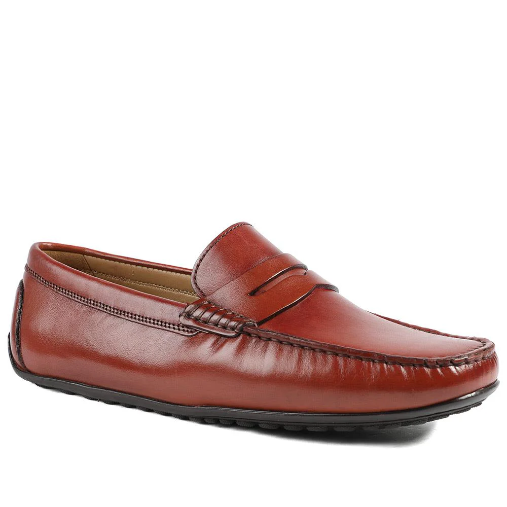 Paterson Leather Moccasins - PATERSON / 325 093