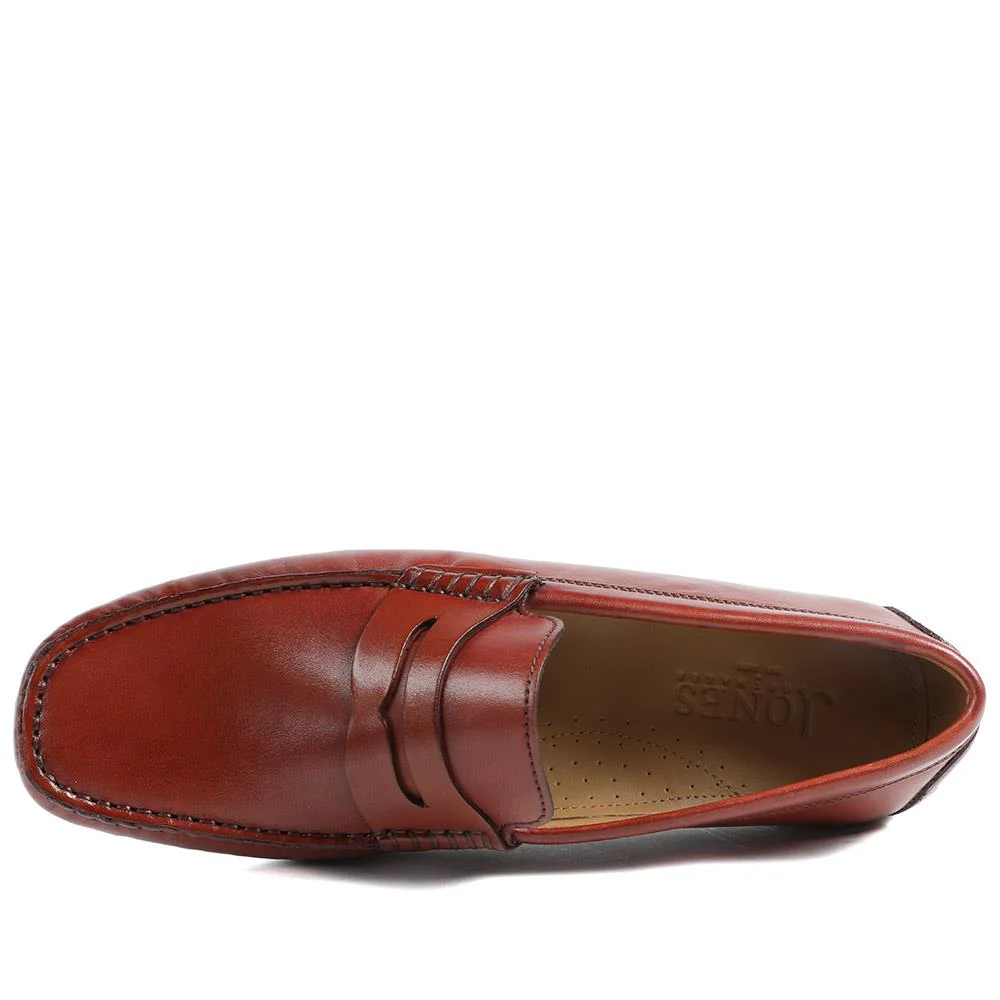 Paterson Leather Moccasins - PATERSON / 325 093 - Cognac - Image 6