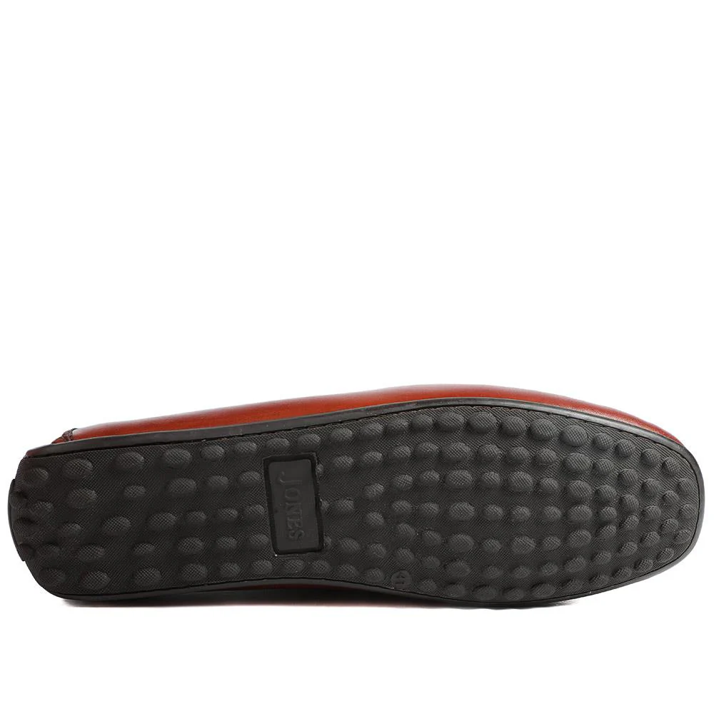 Paterson Leather Moccasins - PATERSON / 325 093 - Cognac - Image 7