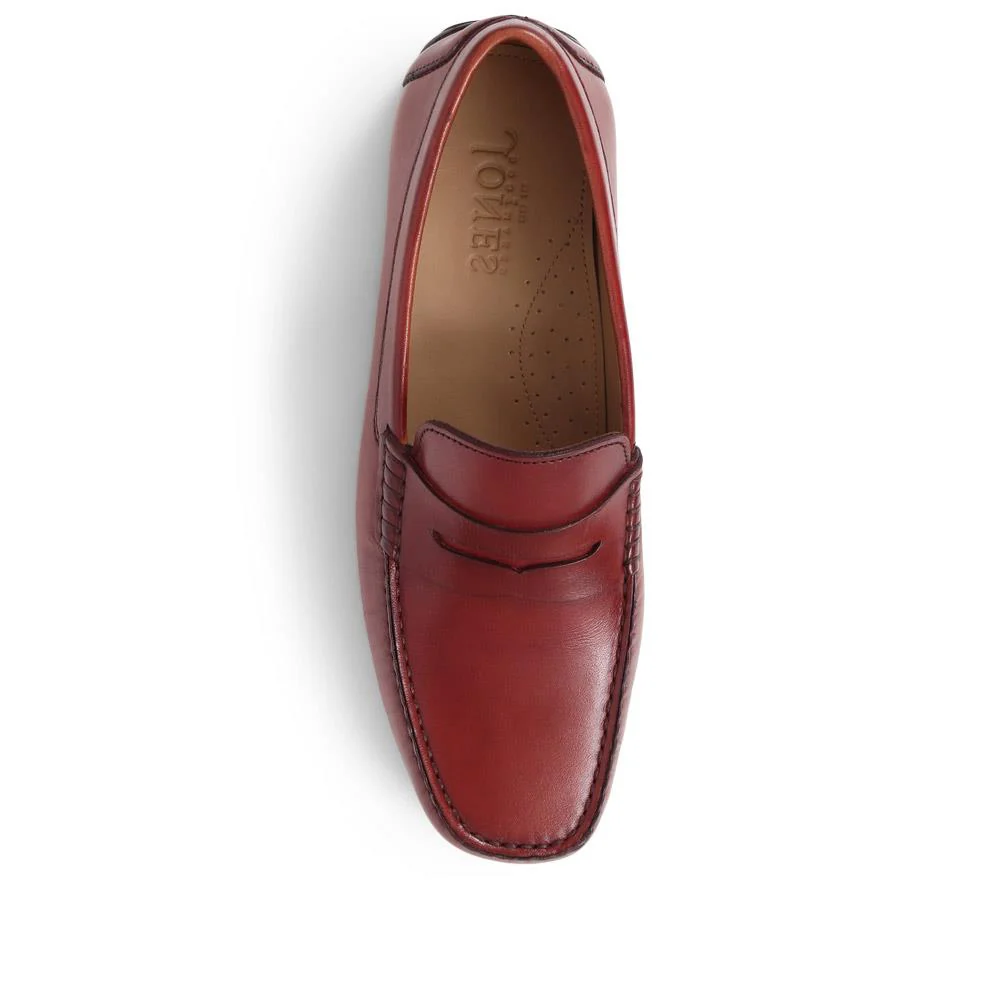 Paterson Leather Moccasins - PATERSON / 325 093 - Cognac - Image 8