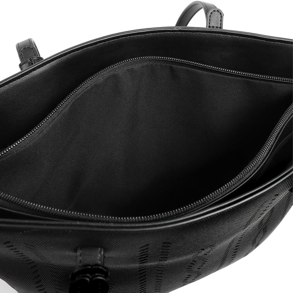 Patterned Daily Handbag - BELHETIA41006 / 327 412 - Black - Image 5