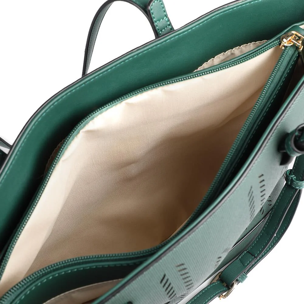 Patterned Daily Handbag - BELHETIA41006 / 327 412 - Green - Image 5