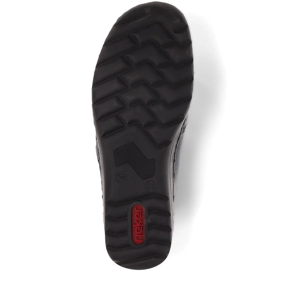 Patterned Touch-Fasten Shoes - RKR40505 / 325 661 - Navy - Image 4
