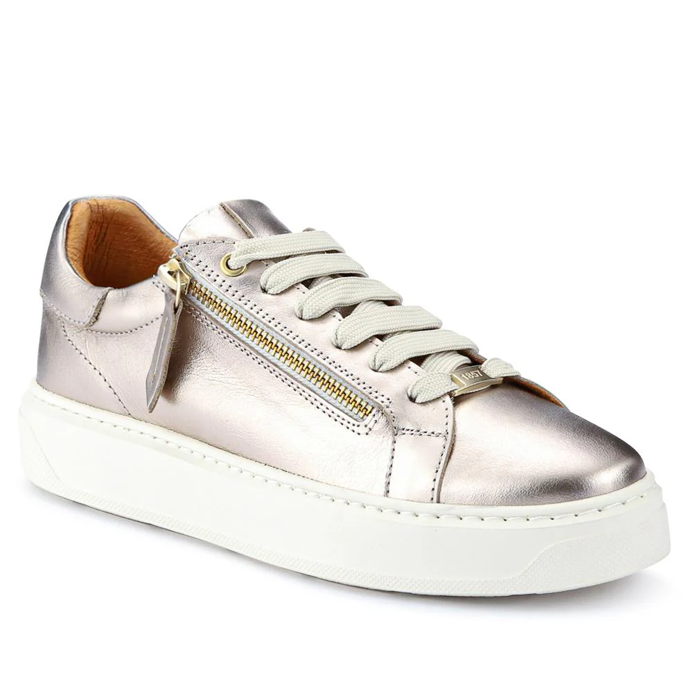 Paulina Chunky Leather Trainers - PAULINA / 326 970 - Image 2