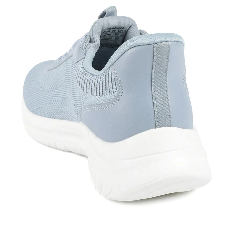 Pavers Active Easy Step In Lace Up Trainers - VSHI43000 / 329 302 - Blue - Image 3