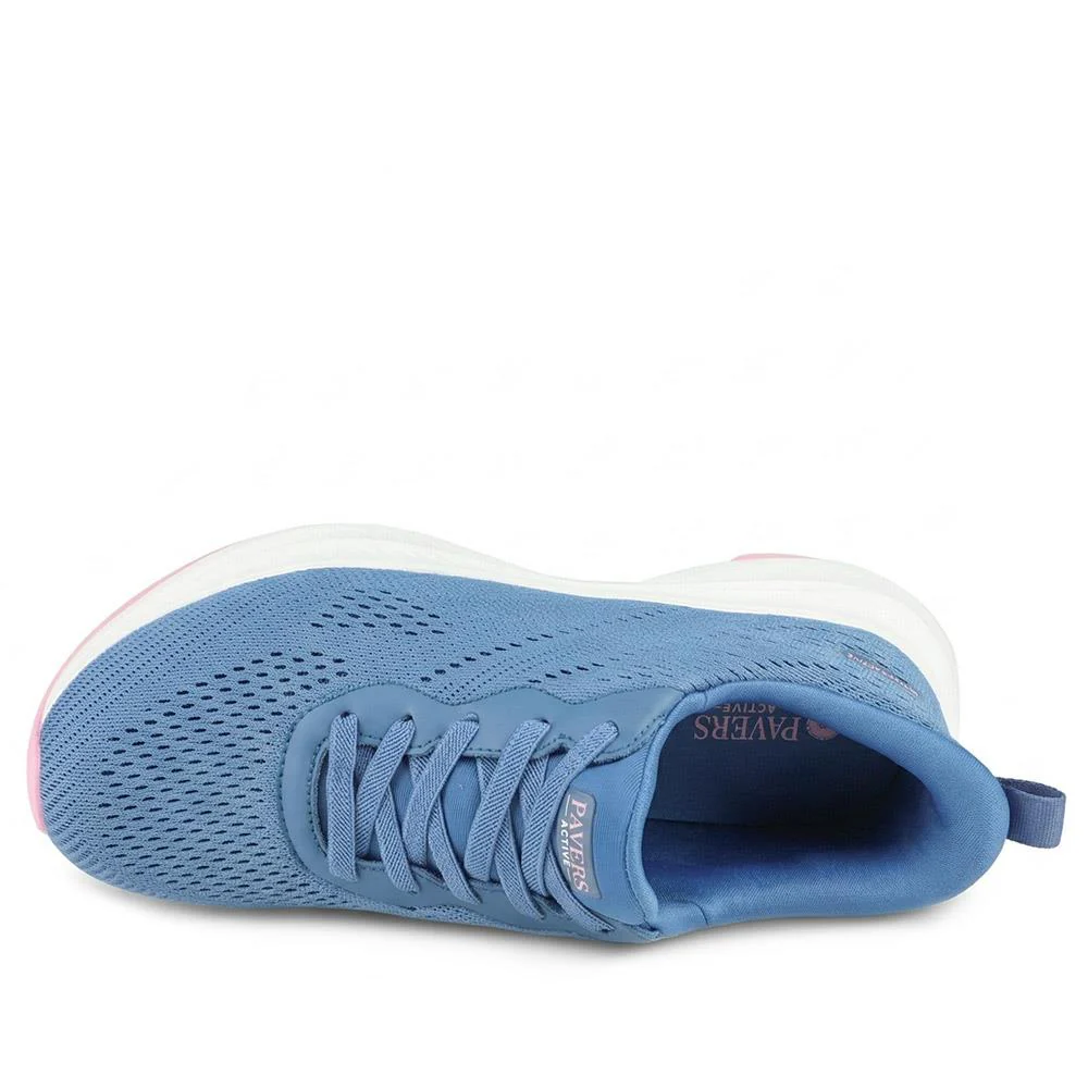 Pavers Active Wide Fit Easy Step In Trainers - VSHI43003 / 329 306 - Blue - Image 4