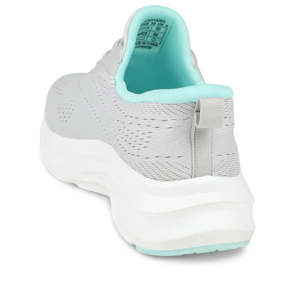 Pavers Active Wide Fit Easy Step In Trainers - VSHI43003 / 329 306 - Grey - Image 3